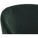 Thatcher Black / Deep Green Sky Dining Armchair